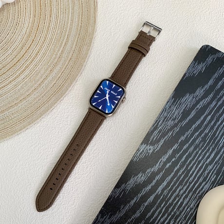 レザー Apple watchバンド おしゃれアップルウォッチベルト Ultra3 series11 10 98 7 6 SE3 SE2  高級感 耐久性ある[M5784]