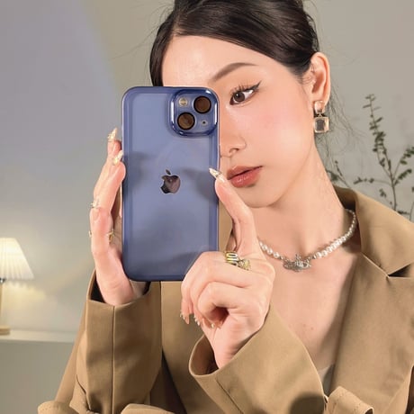 シンプル系 iphone14/14promaxケース  金属カメラレンズ枠 iphone12pro/11カバー  高品質  マット 頑丈[M1814]