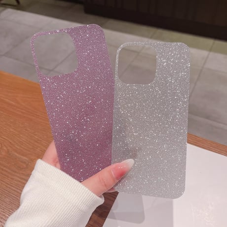 キラキラインナー シート iPhone用 お洒落 ラメ iphone16/15/14/13/12/11ケース対応  可愛い 光る 取り付け/取り外し自由 ファッションセンスいい[M3682]