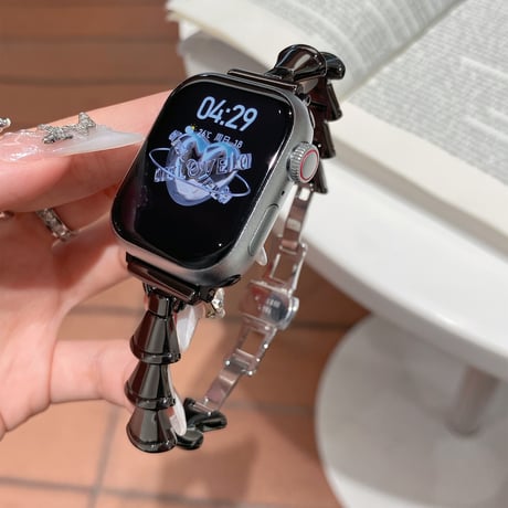 金属 Apple watch Series10バンド おしゃれ アップルウォッチバンド Ultra series8 7 6 5 4  3 2 SE SE2 高品質高級感[M5115]