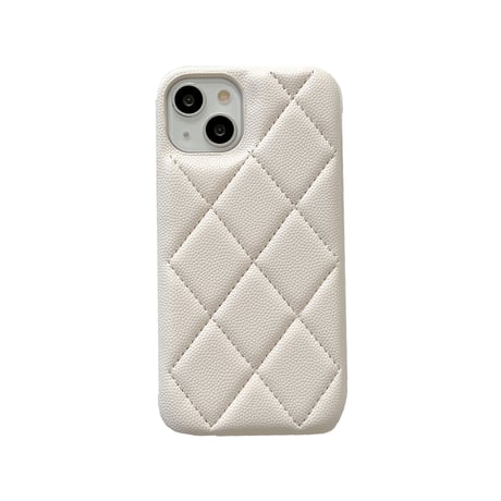 セレブ愛用 革製 iphone14pro/14plusケース 菱形 アイフォン13/12/11カバー 高級感  ファッション おしゃれ ガールズに人気[M2351]