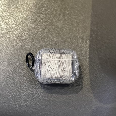 おしゃれ AirpodsPro3ケース 大理石調/水紋 Airpods4カバー キラキラ AirpodsPro2/Pro1カバー リング付き シック ギフトにおすすめ[M5711]