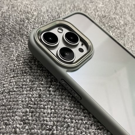 ナチュラルチタニウム iphone16pro/15promaxケース 高級感 iphone14/13/12Proカバー  黄ばまない 高品質 耐衝撃耐久性[M3573]