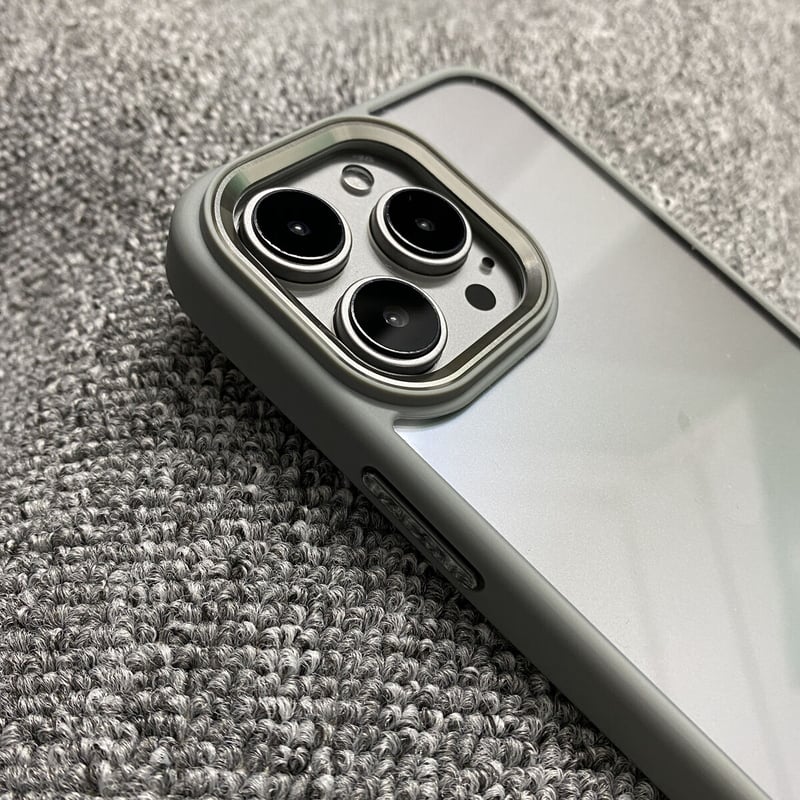 ナチュラルチタニウム iphone16pro/15promaxケース 高級感