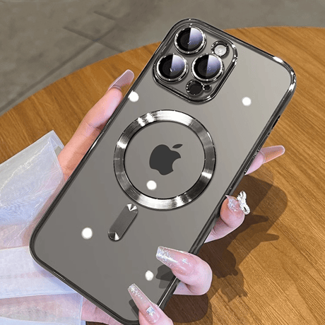ワイヤレス充電 iPhone16Pro/16Promaxケース MagSafe 黄ばまないiPhone15pro/14/13カバー レンズ保護 ソフトケース[M4801]