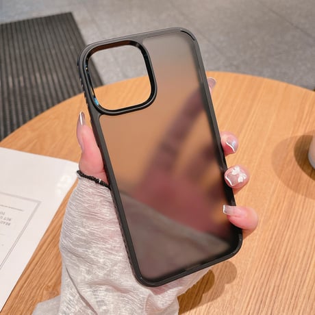 耐衝撃 iphone14Plus/13promaxケース  マットな質感 透明 iphone12/11promaxカバー  滑りにくい  高品質  指紋防止[M2096]