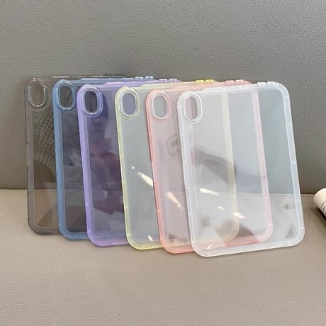 iPad 10.9インチ 第10世代 ケース iPad 10.2インチ iPad pro 12.9/11インチ iPad Air10.9インチ 第5/4世代  シンプル 透明 耐衝撃[M3179]