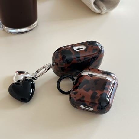 琥珀色 Airpods 4ケース 美しい Airpodspro2/proカバー Airpods3/2 秋冬に大人気 シック プレゼントにおすすめ[M4743]