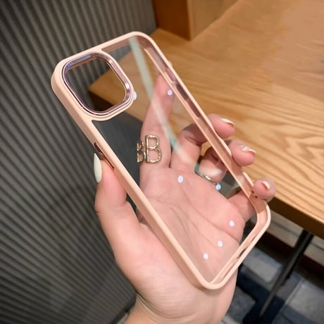 iPhone15/15Proケース クリア 高透明 黄ばまない 金属レンズ枠  頑丈 for iPhone12/13/14カバー オシャレさんにおすすめ[M3503]