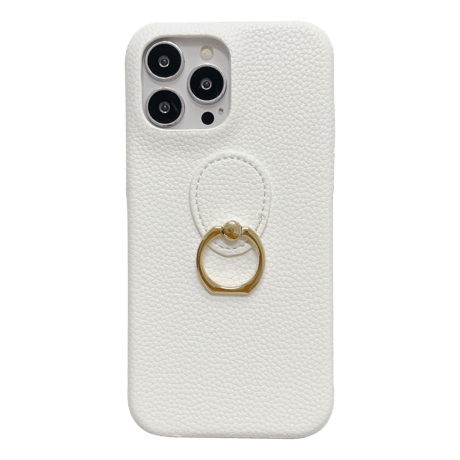 リング付レザーiphone14Plus/14proケース  高品質 高級感 iphone13mini/12/11カバー   シンプル  お揃い 実用 ファッションセンスいい[M2217]