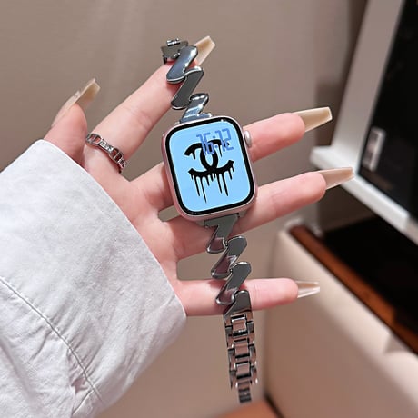高級感 AppleWatchバンド おしゃれ金属 アップルウォッチバンド Series10/9 Ultra series8 7 6 5 4  3 2 SE SE2 高品質 セレブ愛用[M5252]