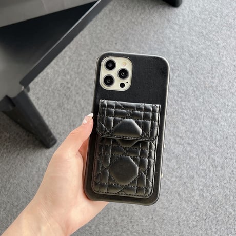 カード収納 レザー iphone14/13promaxケース シンプル風 アイフォン12/11promaxカバー 便利 スタンド機能あり [M2183]
