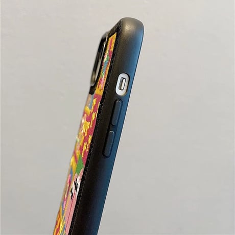 iPhone15/15proケース 刺繡入り 可愛い iPhone14/13proカバー 高級感 秋冬トレンドケース [M3515]