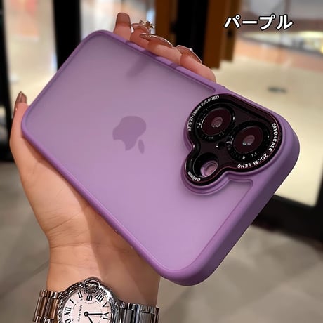 指紋防止 iPhone16pro/16promaxケース 耐衝撃 iphone15pro/14/13promax/12カバー カメラ保護 丈夫[M4672]