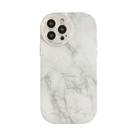 大理石調 iphone14/13proケース 頑丈耐衝撃 アイフォン12プロ/11カバー 高級感ぼかし 淡色 全面保護 お揃い[M3031]