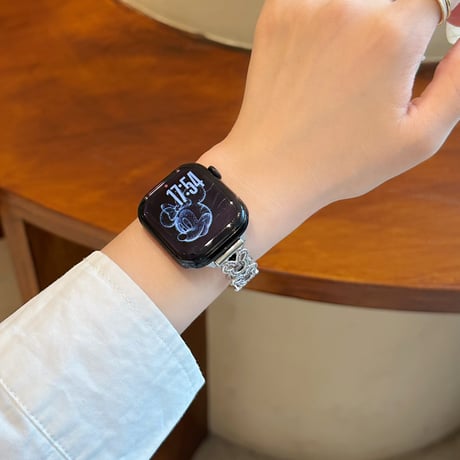 かわいい ダイヤ  AppleWatchバンド メタル AppleWatchベルト Series 11/10/9/8 SE3/2  Ultra3/2/1 高級感高品質 人気品[M6227]