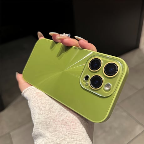 オーロラ光る iPhone16Pro/16ケース 頑丈 高級感 iPhone15Pro/14promax/13カバー レンズ保護 耐久性あり [M5399]