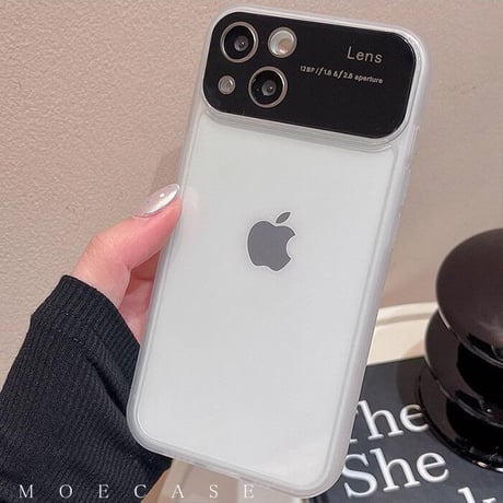 レンズカバー付 iPhone14/15ケース シンプル iPhone13Pro/12/11カバー お揃い 使いやすい 全面保護 トレンド[M3230]