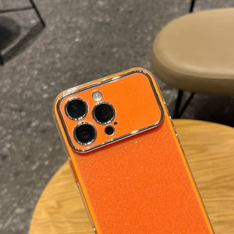 キラキラ iPhone17/17Proケース ラメ入り背面 美しい iPhone17ProMax/Airケース 2層構造 耐衝撃加工 [M5801]