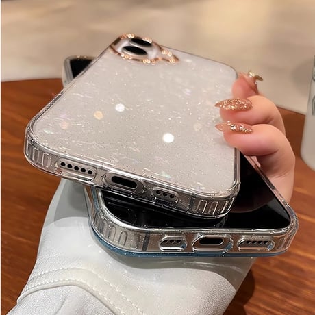 iPhone17Pro/17ケース シェル キラキラ iPhone16promax/15Pro/14Pro/13ケース 大人可愛い 上品 大人気 [M4680]