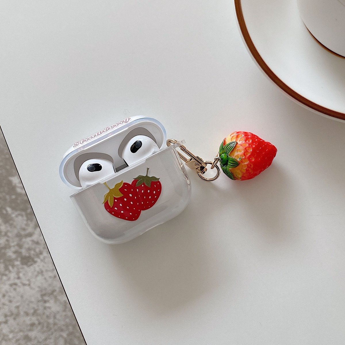 AirPods  抹茶いちごさん専用 楽天市場】AirPods Cat Strawberry Cake Case ネコ ストロベリー