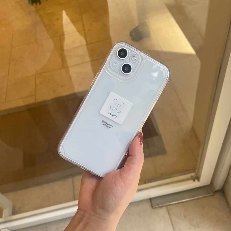 Face ID 顔認証されないiphone13/13promaxケース 高透明クリア Face ID 顔認証されないiphone13/13promaxケース 高透明クリア