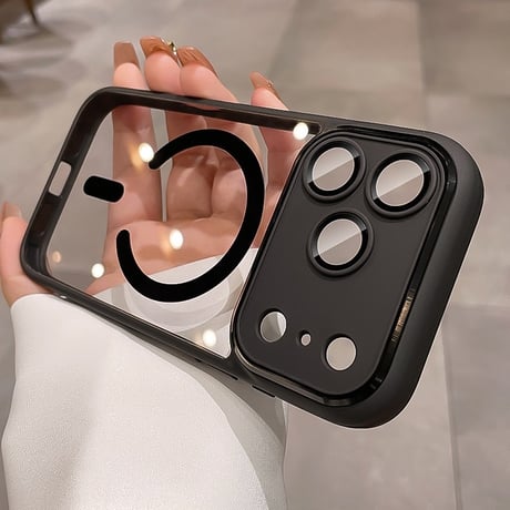高品質 iPhone17pro/17promaxケース MagSafe対応 滑り止め加工 iPhone16/15promax/14/13proカバー 耐衝撃 黄ばまない[M6062]