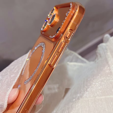 ダイヤデコ iPhone17Pro/17ProMaxケース MagSafe対応 高透明高品質 iPhone17/Airケース おしゃれ 耐久性ある [M5731]