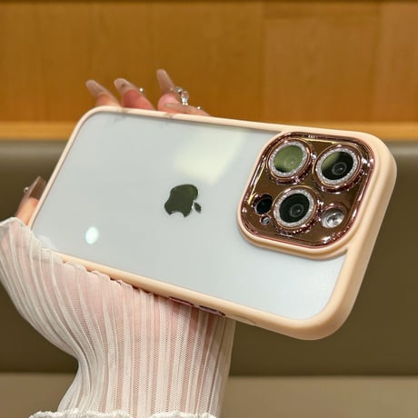 キラキラカメラカバー iPhone15pro/15promaxケース 黄ばまない 丈夫 iphone14/13/12proケース オシャレ 超人気[M3664]