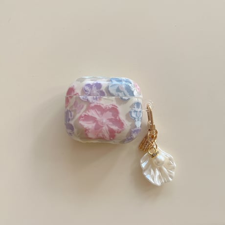 春におすすめ Airpods 4ケース シェルキーホルダー Airpods3/Pro2ケース airpodsproカバー 可愛い 人気アイテム[M5090]