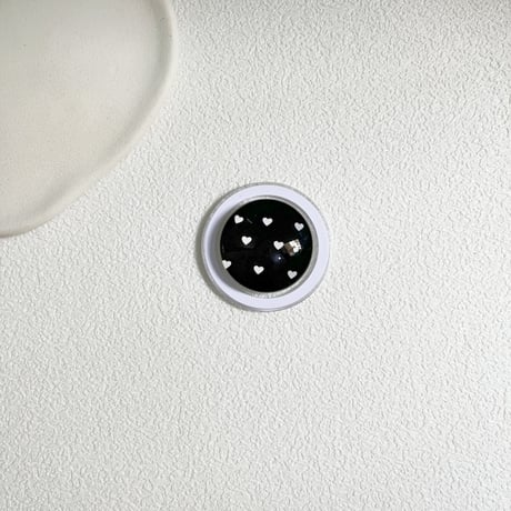 可愛いMagSafe対応スマホグリップ ハート柄/花柄/にこちゃん 磁石グリップ マグネット式スタンド 便利 ギフトに最適[M4404]