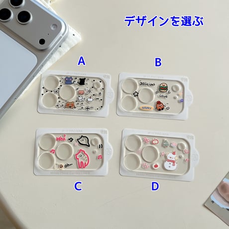 可愛い動物柄 カメラカバー  iPhone17Pro iPhone17ProMax ガラスレンズフィルム  傷から保護 iPhoneをカスタマイズ [M6120]