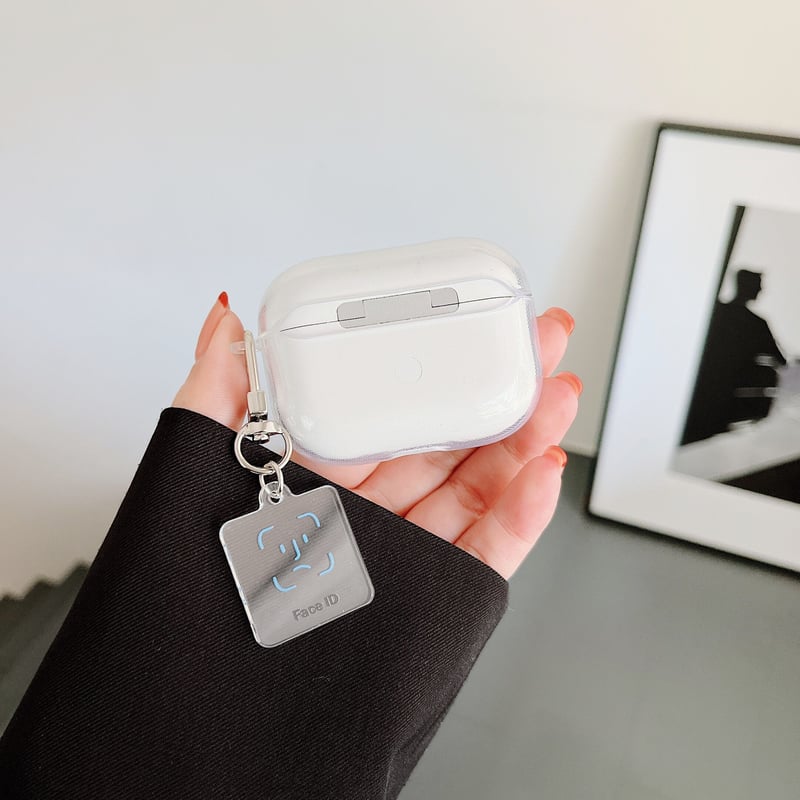 Airpods 4】顔認証Face ID airpodspro3/2ケース 同系小物付き