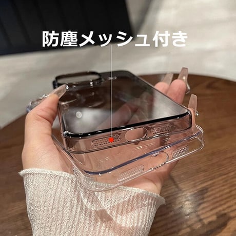 iPhone16/16proケース 薄型軽量 クリア 丈夫  iPhone15pro/14pro/13/12proケース 黄ばまない 裸族におすすめ[M3561]