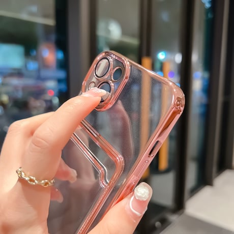 メッキ カード収納 iphone14pro/13ケース カメラレンズ保護フィルム付 アイフォン12/11proカバー お買い得[M2100]