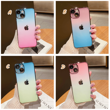 ガラスカメラレンズ保護カバー iphone14/14proケース  ハードケース  アイオン13/12proカバー 高透明感 お洒落 [M2240]