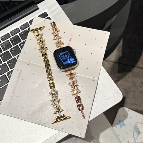 ダイヤ星  AppleWatchバンド メタル AppleWatchベルト Series 11/10/9/8 SE3/2  Ultra3/2/1 高級感高品質 人気品[M6439]
