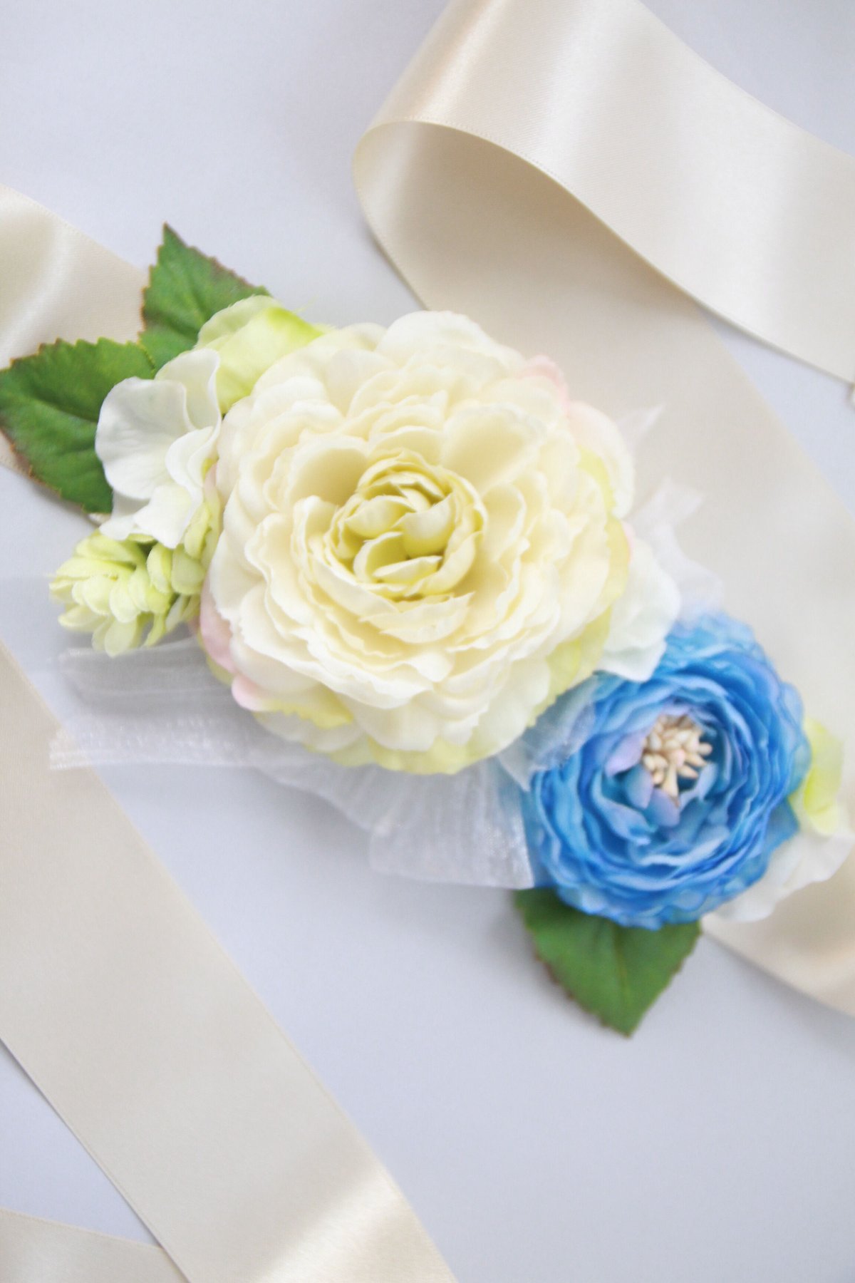 マタニティサッシュベルト ブルー | 日本ベリーペイント協会 Web Shop