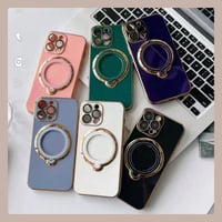 Simple 6colors stand iphoneケース 【Magsafe対応】
