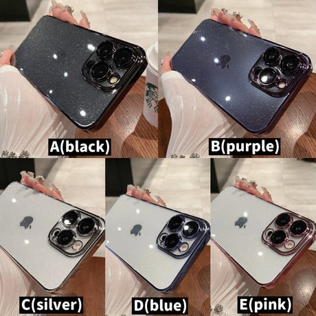 Powder glitter metal iphoneケース【ハード(hard)】