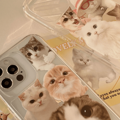 [韓国商品] Animal selfie jellhard iPhone/Galaxyケース