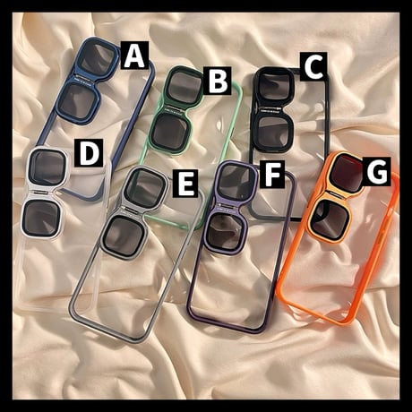 Glasses metal 7colors iphoneケース スマホケース