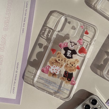 [韓国商品] Swagbear jellhard iphone case