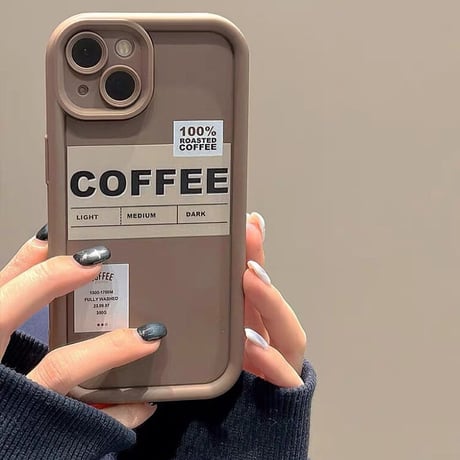 Coffee strap iphoneケース スマホケース