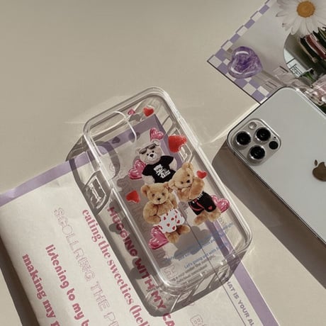 [韓国商品] Swagbear jellhard iphone case