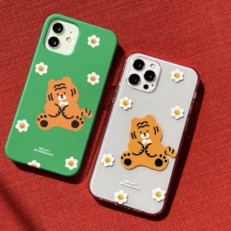 [韓国商品] Spring tiger Clear/Hard iPhone case 707