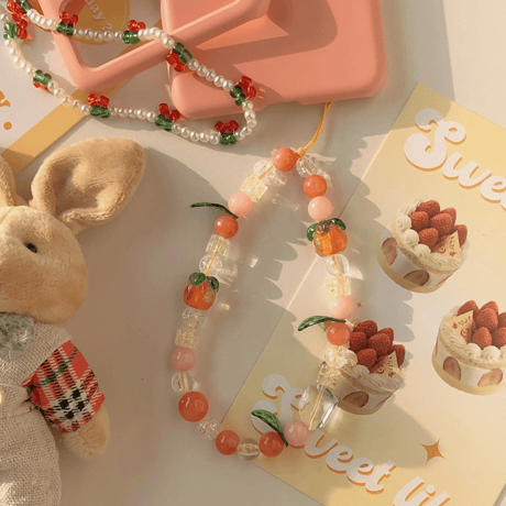 [韓国商品] Fruits strap (2types) ストラップ