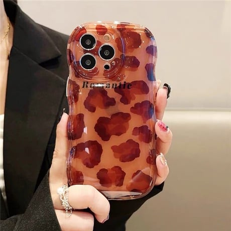 Leopard wave iphoneケース スマホケース