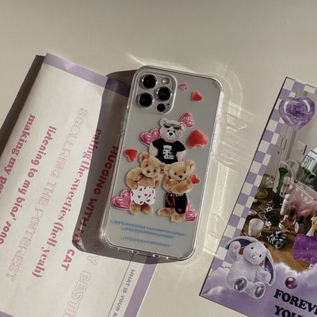 [韓国商品] Swagbear jellhard iphone case