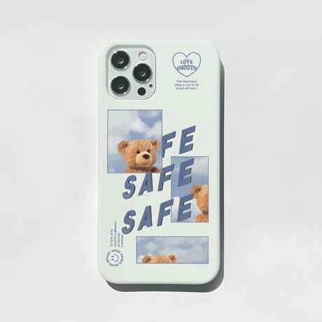 [韓国商品] Safe ted Clear/Hard iPhone case 480